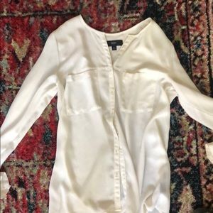 Women’s white long blouse